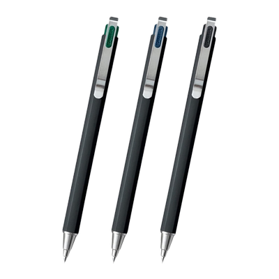 樱花按动式中性笔使用流畅不断墨