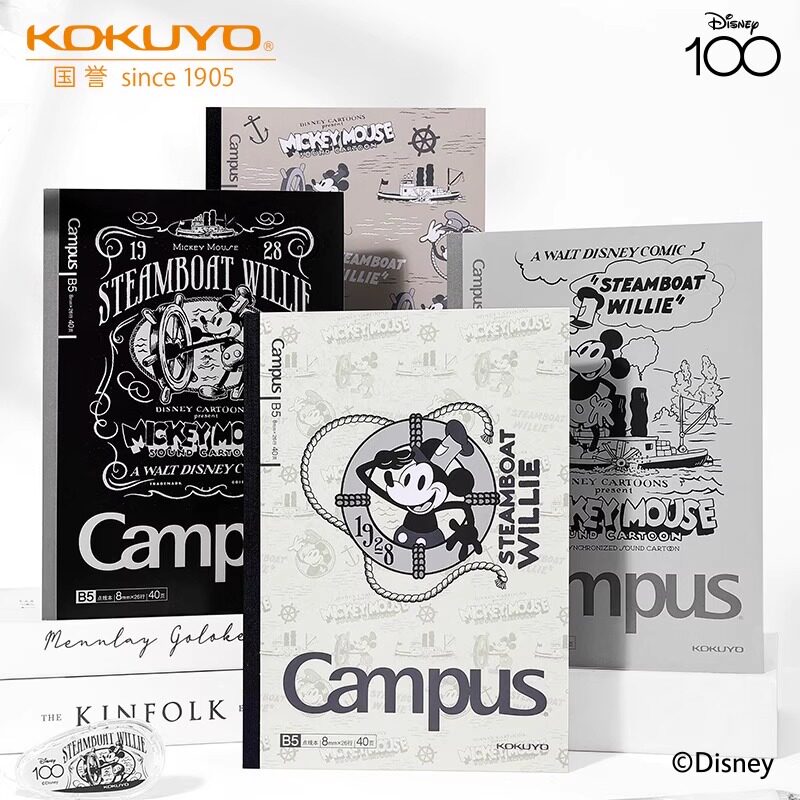 日本kokuyo国誉笔记本迪士尼图片