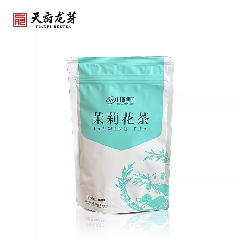 天府龙芽茉莉花茶100g