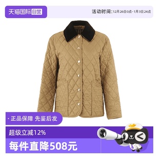 绗缝棉服夹棉上衣外套 博柏利女士薄款 BURBERRY 81005951 自营