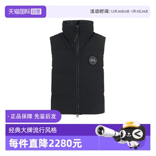 鸭绒羽绒保暖立领马甲 Goose女士短款 Canada 2267WB 自营