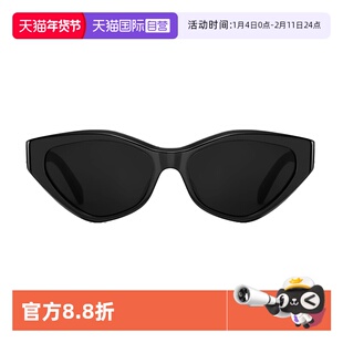 【自营】Celine赛琳墨镜女明星同款猫眼凯旋门金标太阳镜CL40323U