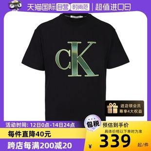 自营 保税仓 Calvin 短袖 Klein 凯文克莱舒适百搭T恤CK男士