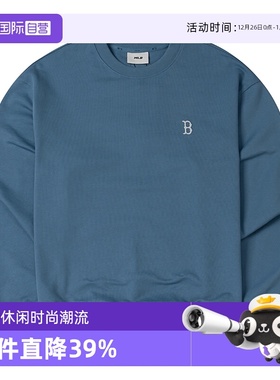 【自营】MLB运动卫衣男女新款NY标运动服时尚户外套头衫3AMTB9144