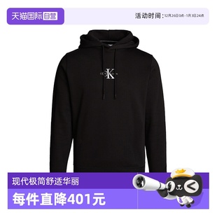 Klein 男士 上衣 Calvin 连帽卫衣运动衫 J30J325629 自营