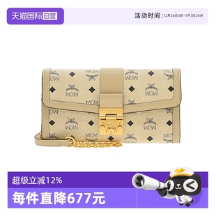 TRACY系列印花钱包结构女士斜挎信封链条包MYLDSXT01 MCM 自营