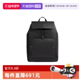 自营 COACH 蔻驰男士 印花大容量背包黑色CCQ48 QBBK双肩包