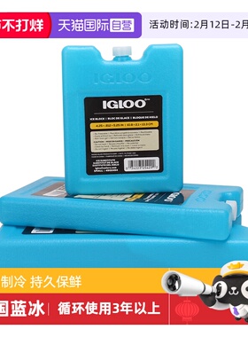 【自营】IGLOO蓝冰盒冰砖冰板冰袋反复使用母乳储奶制冷保鲜冷藏