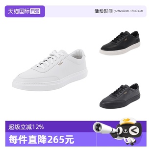 自营 板鞋 Hugo black系列牛皮系带休闲运动鞋 休闲鞋 Boss男士