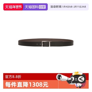 【自营】Bally/巴利时尚新款男士牛皮针扣皮带腰带送礼6308116