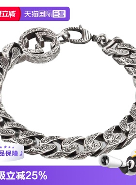 GucciS925银手链男女同款