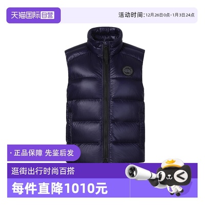 CanadaGoose黑标羽绒马甲羽绒服