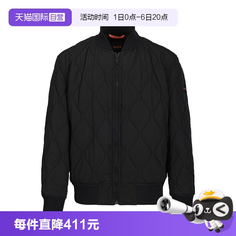 BOSS男士休闲百搭外套棉衣