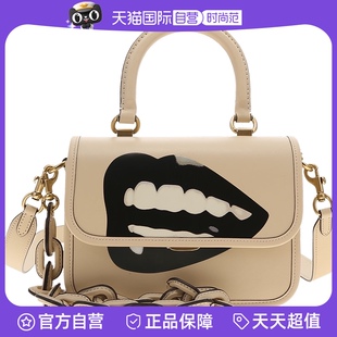 蔻驰女士皮质单肩斜挎手提包商场 自营 COACH