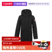 Canada 自营 Goose女士标识徽章腰部抽绳宽松连帽休闲夹克外套