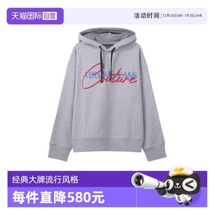 男士 VJC范思哲 棉质宽松版 连帽卫衣运动衫 CF01T 72GAIT07 自营