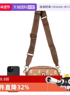 【自营】MLB儿童挎包时尚老花系列户外出行休闲单肩包7ACRM084N