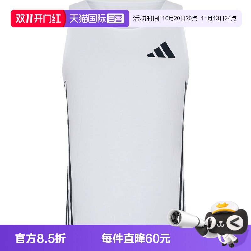 【自营】adidas阿迪达斯女子运动休闲无袖吊带背心T恤LC8197