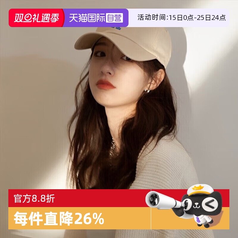 MLB男女棒球帽弯檐经典logo