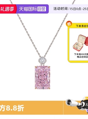 方糖项链女纯银轻奢小众高级颈链