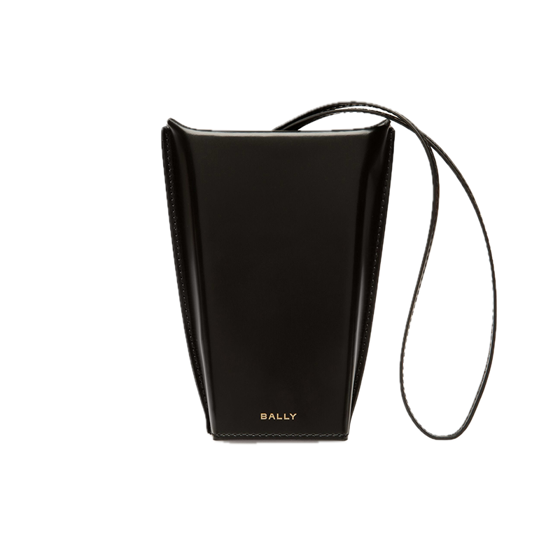 Bally/巴利时尚牛皮眼镜套挂件