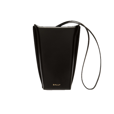 Bally/巴利时尚牛皮眼镜套挂件