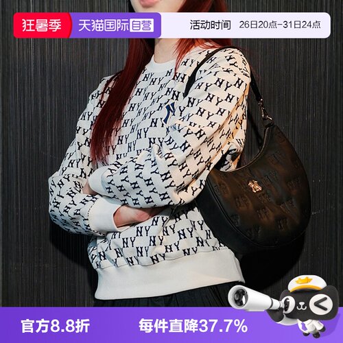 自营运动卫衣MLB休闲宽松
