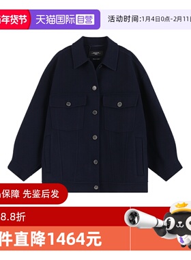 【自营】Max Mara Weekend 麦丝玛拉女士绵羊毛夹克大衣外套 MIDA