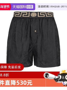 【自营】Versace范思哲 男士休闲短裤家居裤网球 1000948 1A06342
