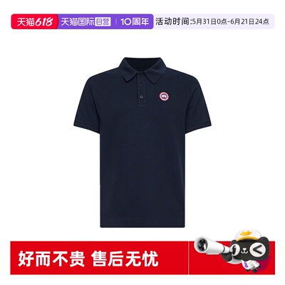【自营】Canada Goose舒适百搭短袖 POLO衫 男款