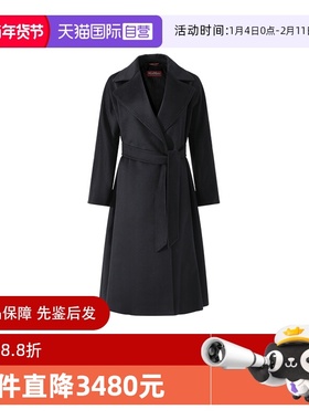 【自营】Max Mara Studio 女士山羊绒长款大衣外套 FELTRO