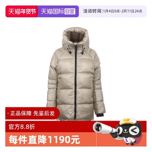 【自营】Canada Goose女士25年秋冬保暖防风连帽拉链泡芙羽绒服
