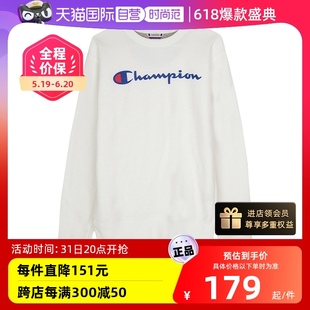 logo加绒圆领卫衣athletics线GF88H CHAMPION网球穿搭 自营