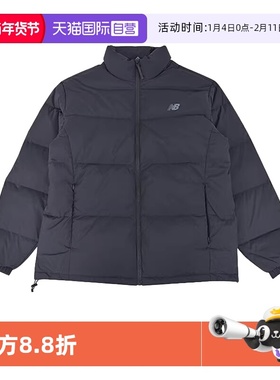 【自营】NEW BALANCE男装女装运动羽绒服保暖休闲外套AMJ54328BK