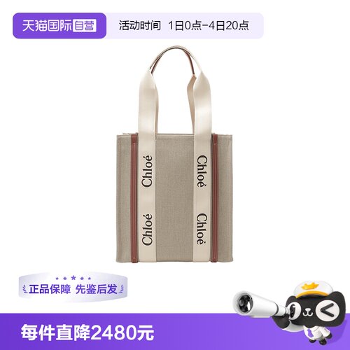 蔻依CHLOE购物袋手提单肩包
