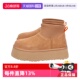 女士舒适时尚 新款 UGG秋季 保暖厚底休闲短靴雪地靴1168170 自营