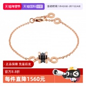 自营 中古99新宝格丽B.zero1系列小蛮腰手链黑陶瓷K金手链女款
