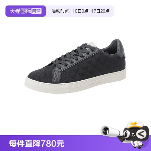 EA阿玛尼平底板鞋休闲运动鞋
