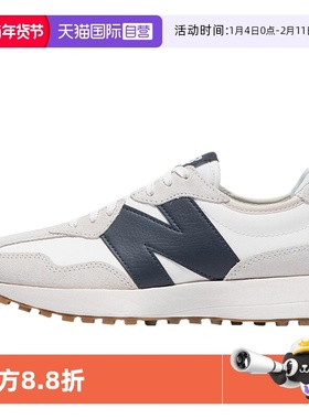 【自营】NEW BALANCE复古327系列NB女鞋经典运动跑步鞋 WS327KBB