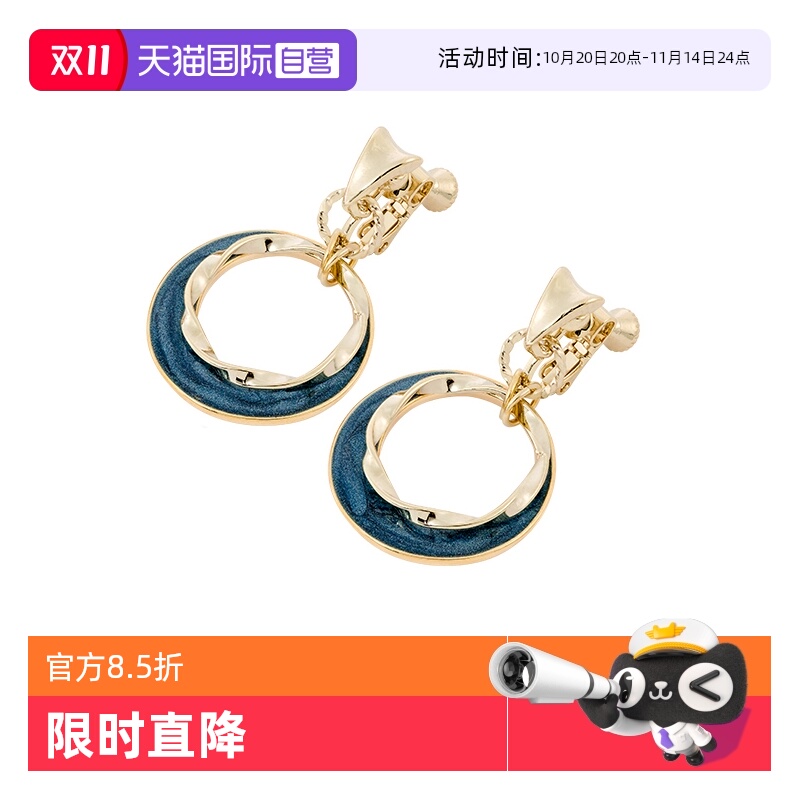 OSEWAYA日系圆圈圈耳夹