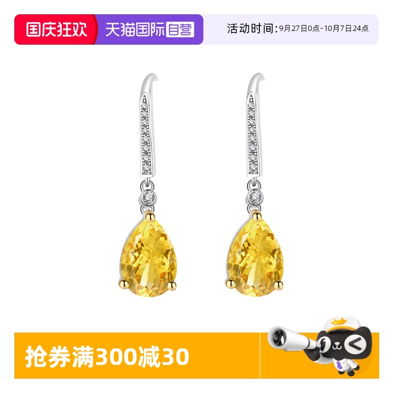 耳环方圆脸显脸小轻奢高级感纯银