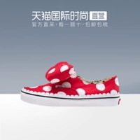 [Direct] Vans Authentic Gore Disney chung giày đế xuồng màu đỏ và trắng - Dép / giày thường giày thể thao nữ adidas