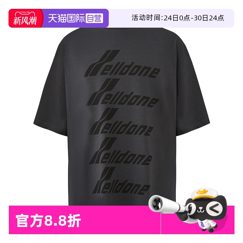 WE11DONE短袖时尚潮流青少年T恤