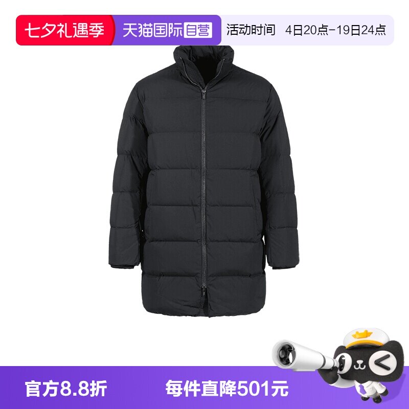 阿玛尼EA鸭绒羽绒服外套上衣