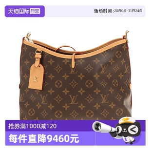 路易威登CARRYALL小號(hào) 中古99新LV 郵差 自營(yíng) 圓筒lv女士包袋