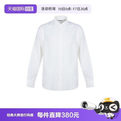 kenzo直营醋酯纤维混纺长袖衬衫
