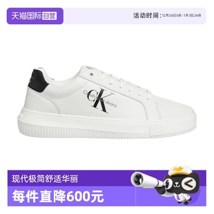牛皮低帮休闲运动鞋 Klein凯文克莱男士 Calvin YM0YM00681 自营