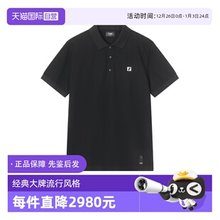 棉质徽标装 FENDI男士 饰短袖 POLO衫 AUA5 FY0985 自营