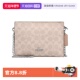 自营 COACH 蔻驰女士小方包经典 老花链条包时尚 百搭单肩斜挎包