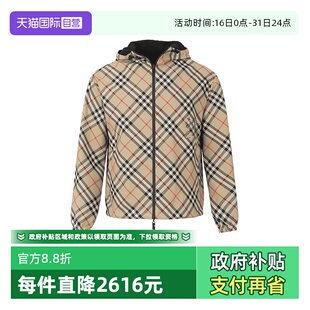 自营 双面穿连帽上衣外套 BURBERRY 宽松版 8104102 博柏利男士